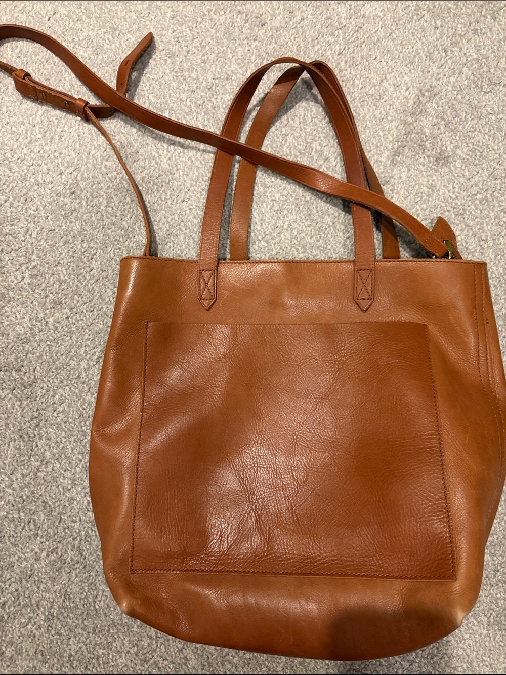 Madewell Leather medium transport tote - Picture 6 of 8